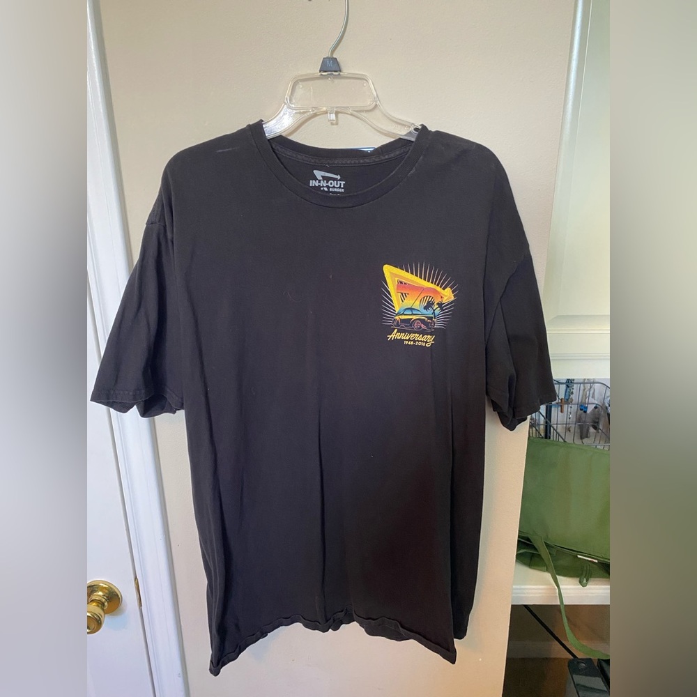 In N Out 70th Anniversary Mens Graphic T-Shirt Size XL